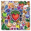 50 Мультяшных Наклеек Stardew Valley: Милые Декорации для Игровых Чехлов на Телефон и Компьютеры