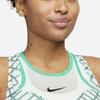 Nike Платье для бадминтона Court Dri-FIT Slam Fitted без рукавов, женские платья светло-зеленого цвета DR9739-394