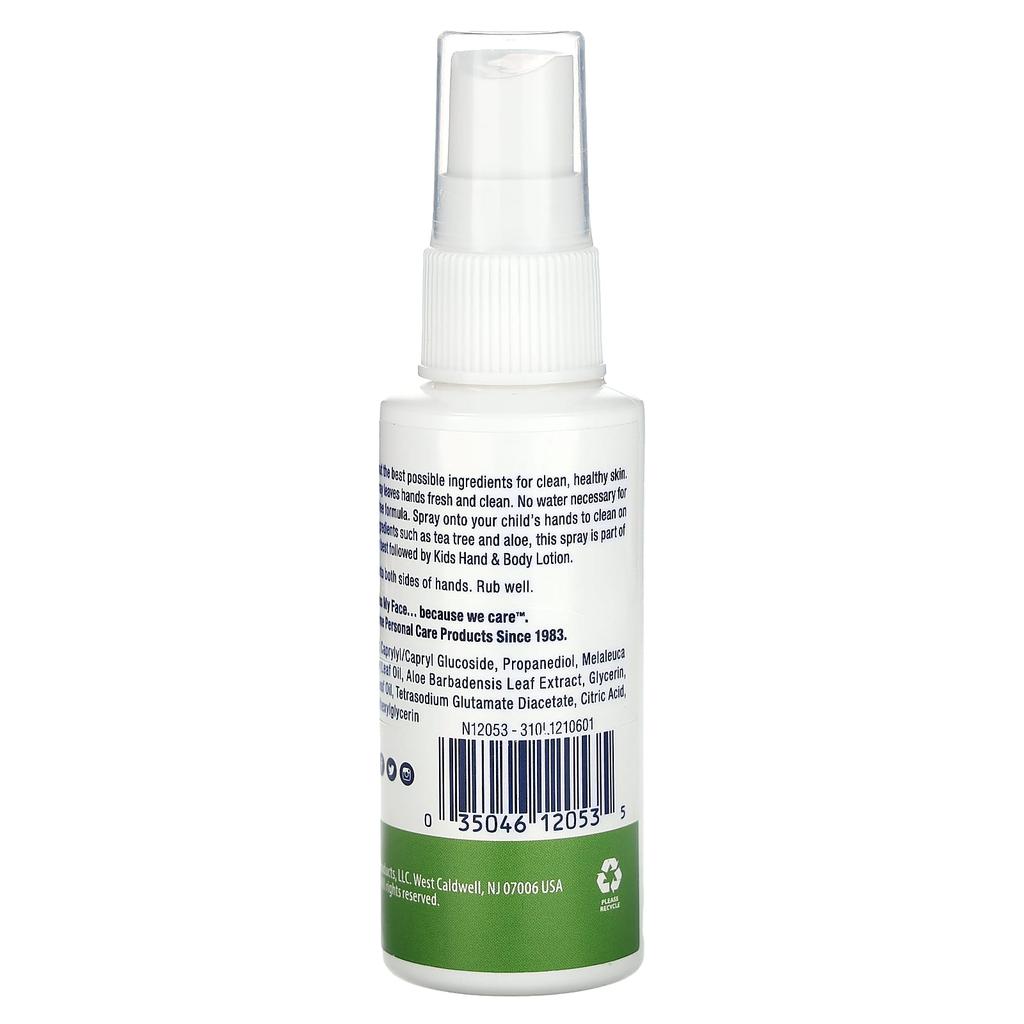 Kids Cleansing Hand Spray, Tea Tree & Aloe, 59Ml(2Fl Oz)