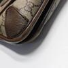 [Pre-Owned] GG Supreme Reversible Tiger Head Magnetic Closure Shoulder Canvas And Leather Trim Crossbody Bag Small - Very Good #Q2I0XI