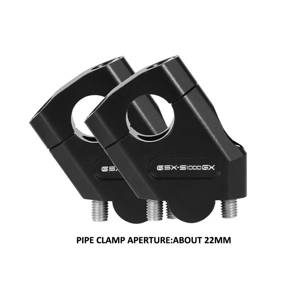 Handlebar Riser Height Support For GSX-S 1000GX 2024 GSX S1000 GX GSXS1000GX Motorcycle Heightened Clamp Seat Hardware Off-road