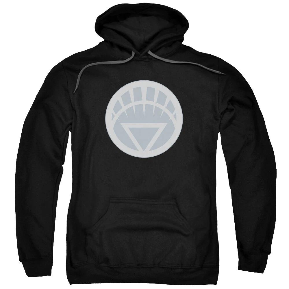 GREEN LANTERN WHITE SYMBOL Licensed Adult Hooded Sweatshirt Hoodie