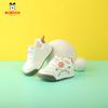 Babudou baby girl shoes, new autumn collection, soft-soled, non-slip, functional shoes for boys, leather upper, infant and toddler walking shoes