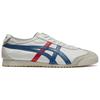 ONITSUKA TIGER MEXICO 66 Нескользящие Устойчивые к истиранию Низкие Повседневные Кроссовки Унисекс Белый Синий 1183C319-100