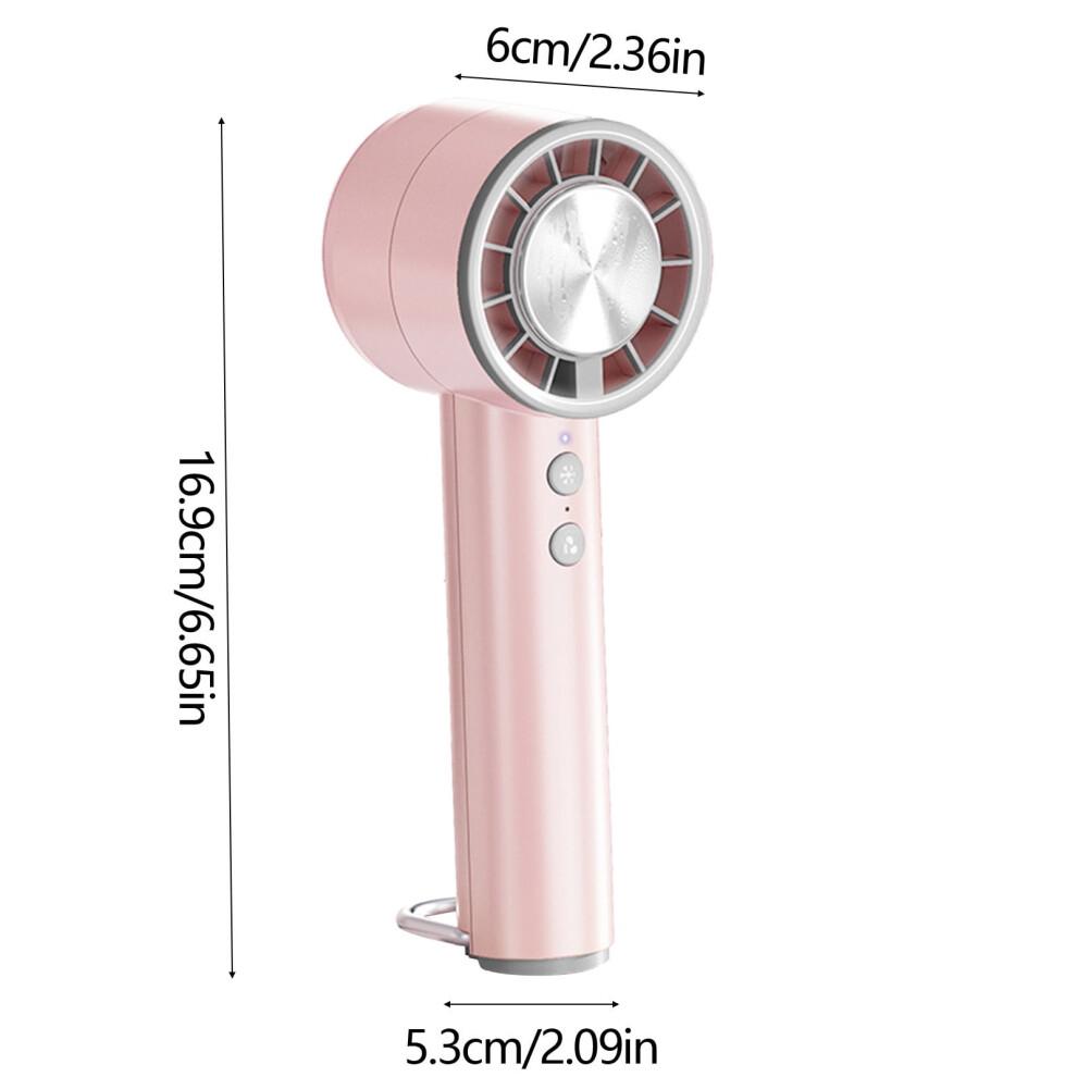 USB Charging Handheld Fan - High Wind, Low Noise, Portable Cooling