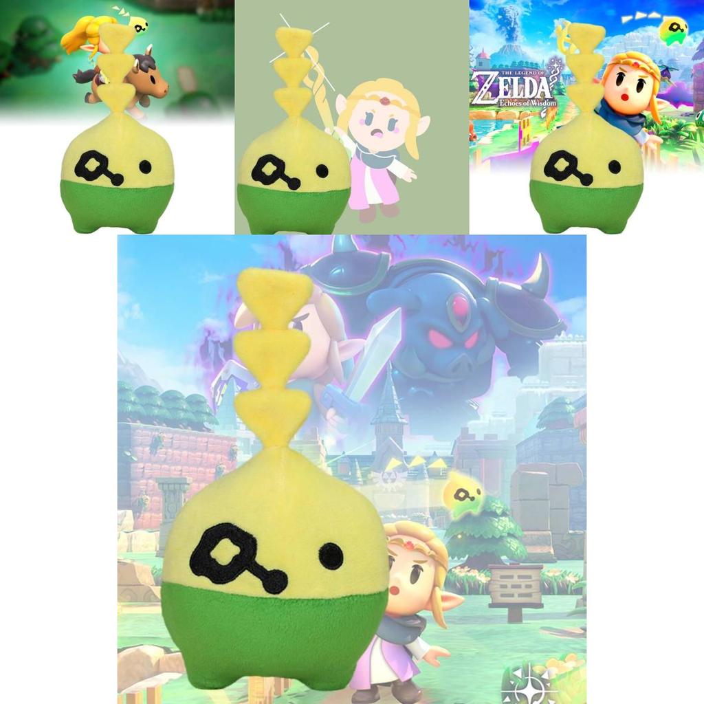 Новинка Плюшевая игрушка Zelda Echoes Of Wisdom Мягкая фея Толли 11 см Милый мягкий питомец