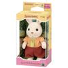 EPOCH Sylvanian Families Chocolate Rabbit Father Doll Toy for Dollhouse 3+