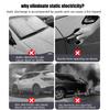 Anti Static Grounding Strap For Car 3D Rocket Design Ground Wire Electrostatic Styling Adjustable Anti-Static Strip For Safe