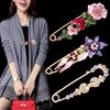 1PCS Large Pin Bohemian Style Shiny Brooch Coat Anti-exposure Silk Scarf Buckle Shawl Buckle Pin Versatile Corsage