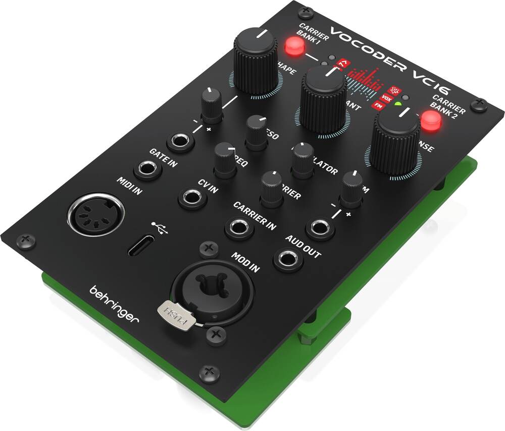 Behringer vocoder vc16 - moduł syntezatora modularnego