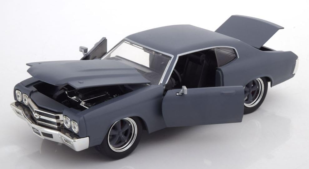 JADA TOYS Форсаж Дом Шевроле Шевелль SS 1970 Серый Шевроле Шевелль SS 97835 1/24 F&F Дом [Предмет]