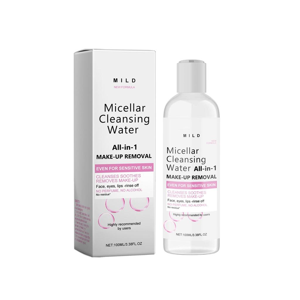 Cleansing Water, Remover, Cleanses And Soothes Skin, Suitable For All Skin Types 100ML