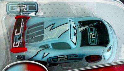 Тачки 2024 Mattel 1:55 Машинок-хамелеонов 1 шт. GRC Global Racers Cup Молния Маккуин Машинка-персонаж из фильма Меняющая цвет Машинка для ванны [Б/У]