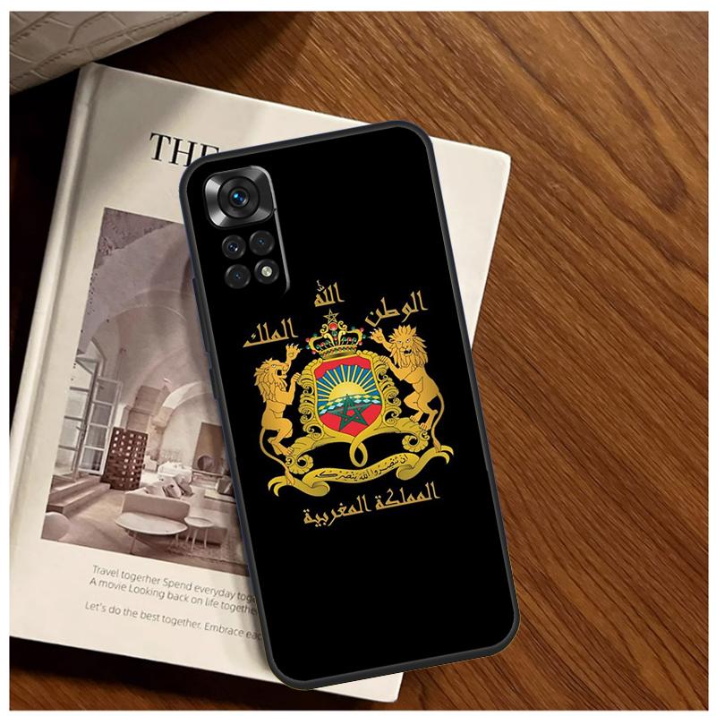 Чехол с флагом Марокко для Xiaomi Redmi Note 14 9 10 11 12 13 15 Pro Plus Чехол для Redmi 15 C 14C 12C 10C 13C