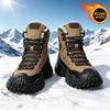 Men Warm Lined Outdoor Boots High Top Shoes Winter Walking and Commuting Casual Outdoor Travel Seasonal Everyday Footwear Sizes 39-48