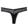 Sexy Lace Briefs Thong Women's Hollow Bow Breathable Hot Low Waist Underwear Sports Peach Buttocks T Panties