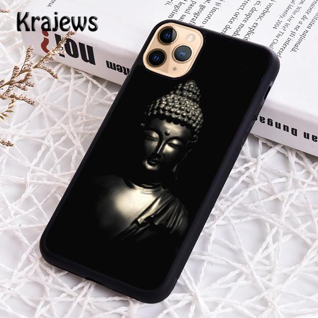 Krajews Gautama Buddha Soft Phone Case Cover For iPhone 17 Air 16 15 14 plus 11 12 13 pro max coque Shell Fundas