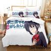 Chuunibyo Demo Koi ga Shitai! Люблю Chunibyo Другие заблуждения! Комплект постельного белья Single Twin Full Queen Bed Set Спальня Пододеяльник
