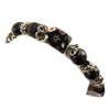 Les Trésors De Lily [D5659] - Designer Bracelet 'Murano' Black