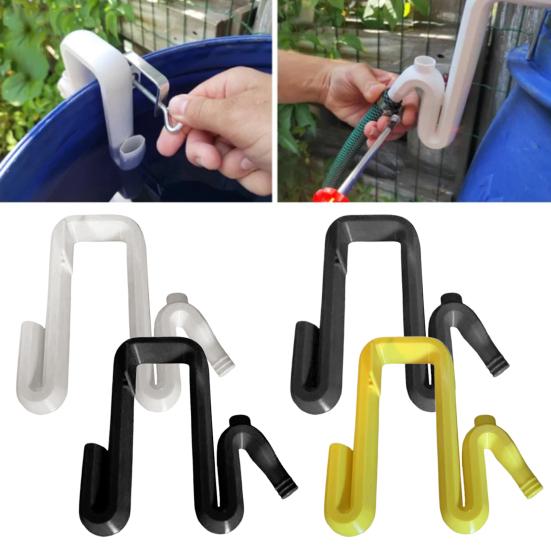 Siphon Overflow Pipe Clamp-on Rainwater Overflow Pipe 3D Printed Overflow Pipe for Fish Tank Large Rain Barrel