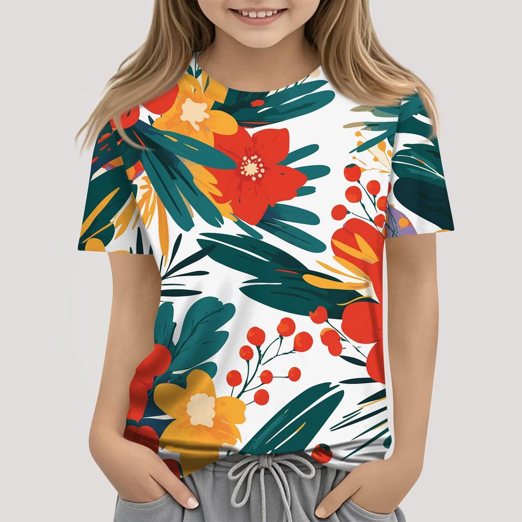 Футболки для малышей, девочек и мальчиков, детские футболки с короткими рукавами и принтом для мальчиков и девочек