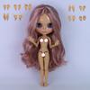 ICY DBS Blyth Doll White Skin Glossy Face Matte Face Joint Body with Hand Set A&B 1/6 Bjd Suitable Diy Makeup Special Price