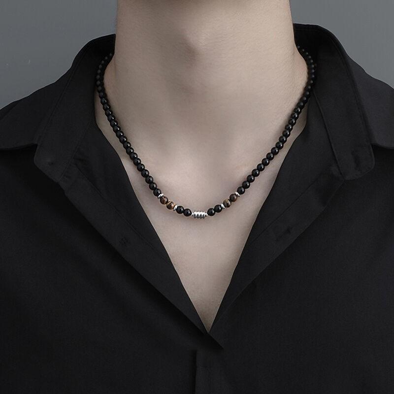 Unisex Copper Alloy Necklace Electroplated Durable Non-Fading Jewelry Sweater Chain Personalized Fashion Accessory