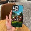 Cozy The W-Wild Robot   Phone Case For iPhone17,16,15,14,13,12,11 Plus,Pro Max Colored Silver Plated Inside Cover