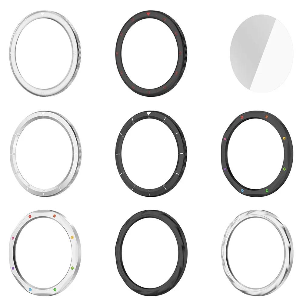 Металлическое кольцо-безель для Xiaomi Watch S4/S3, сменная крышка корпуса часов для Xiaomi Watch S3 S4 eSIM+защитная пленка из закаленного стекла