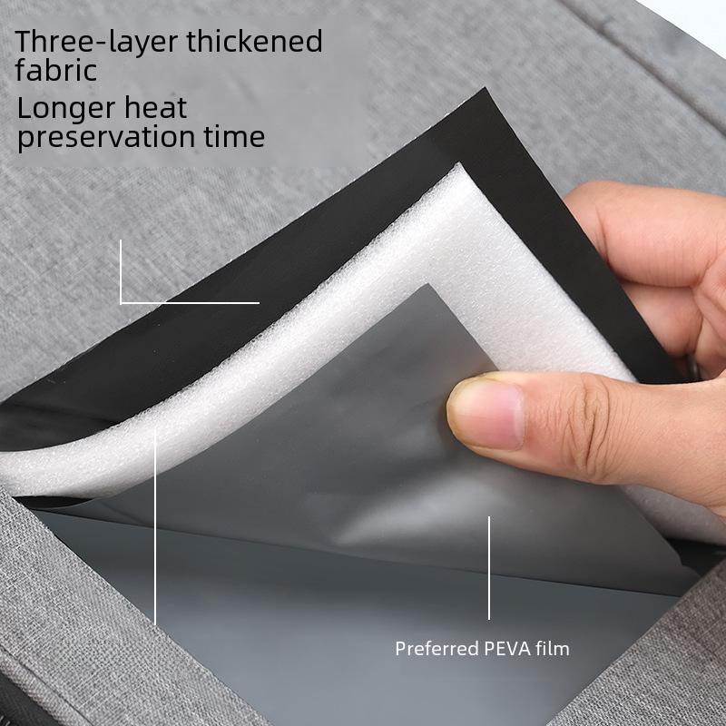 Водонепроницаемая сумка для пикника большой вместимости с изоляцией и портативной конструкцией