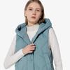 Lacoste Женский стеганый пуховый жилет с капюшоном BF521E-54NBMY