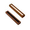 Handcrafted Wood Rings Display Stand Stylish Walnut Rings Holder Functional Rings Stand Enhancing Jewelry Presentation