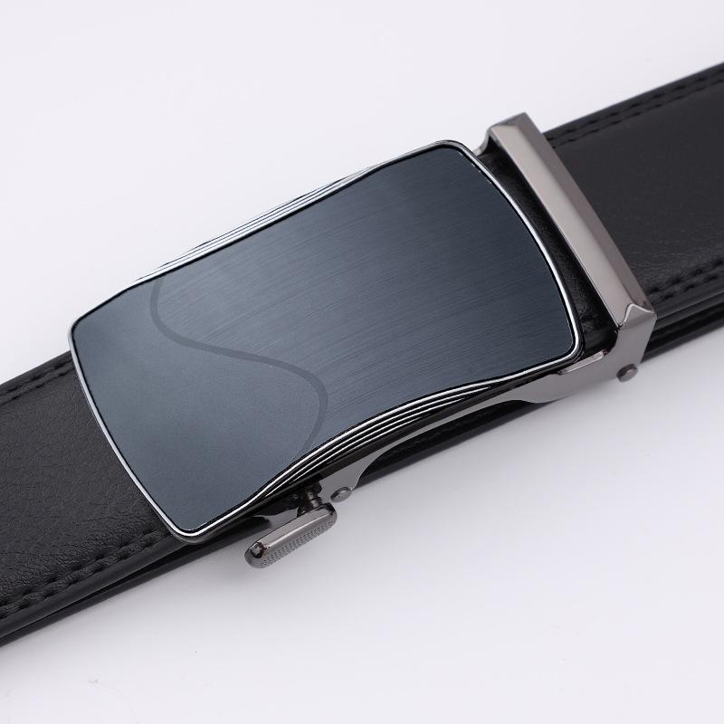 Ремень Источник Ремень Мужской Автоматическая Пряжка Бизнес Среднего Возраста и Молодой Пожилой Зима