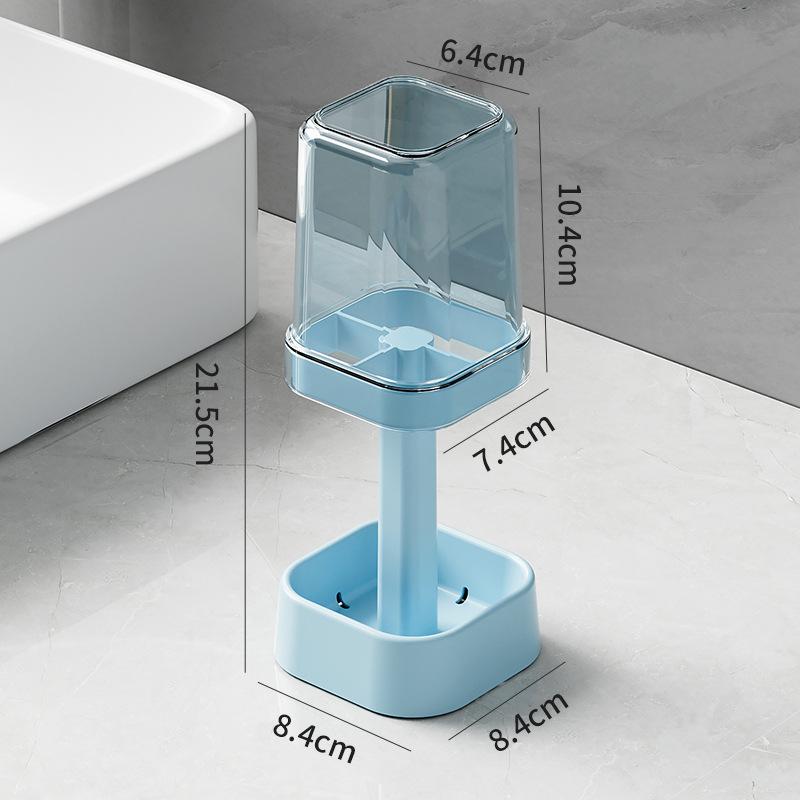 Дорожная портативная чашка для зубной щетки, держатель для зубной пасты в ванной комнате, чехол для хранения, коробка-органайзер, чашка для хранения туалетных принадлежностей, новый креативный