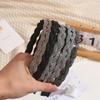 Shiny Rhinestone Headband Headwear Twist Braid Hair Hoop Simple Women Hairband Wash Face