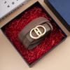 Fashion Women'S Leather Belt Fashion Simple Versatile Cowhide Belt Decoration With Suit Dress High-End Belt