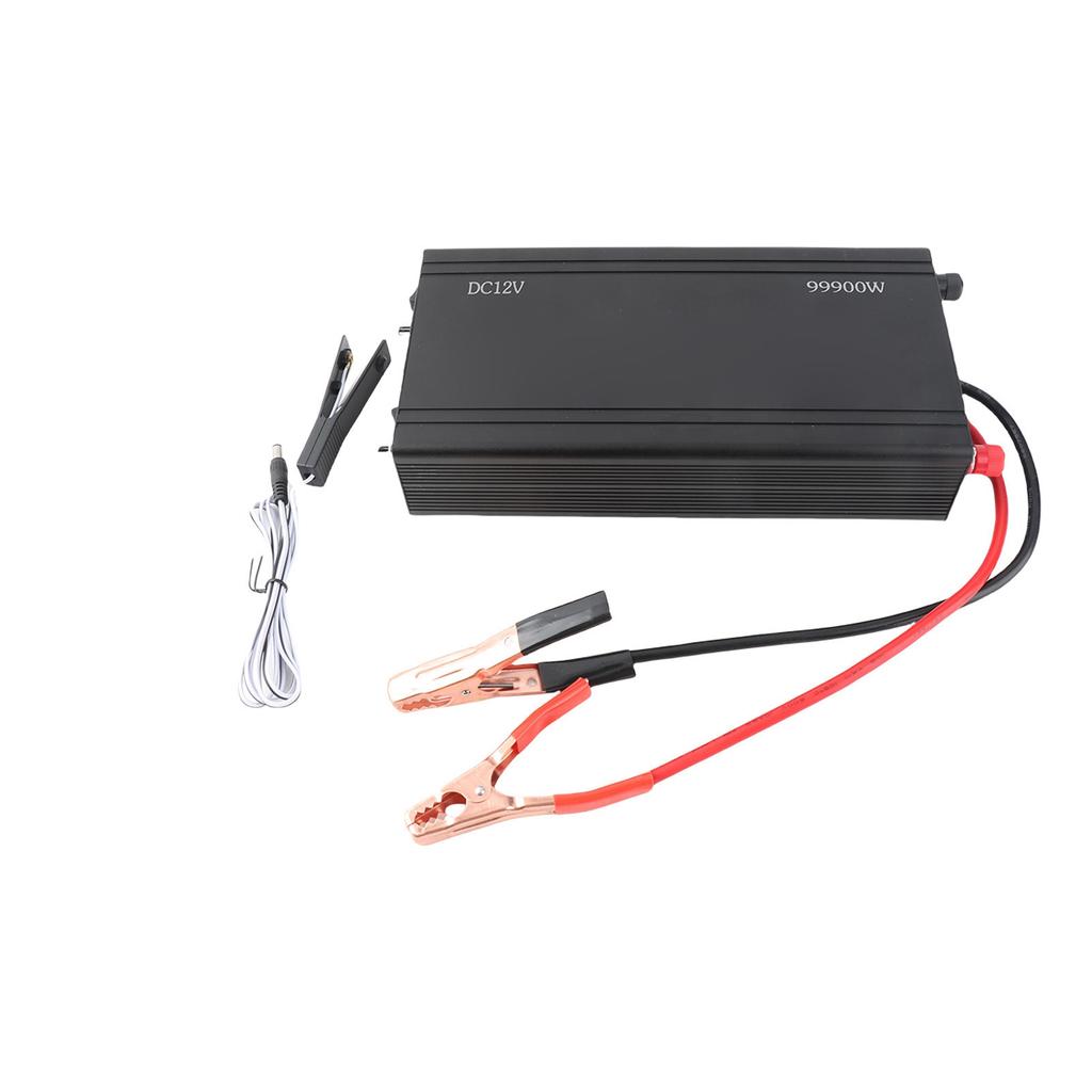 Двойной инвертор с переменной частотой, высокая мощность, корпус из чистого медного алюминиевого сплава, 70А, умный трансформатор для аккумулятора DC12V