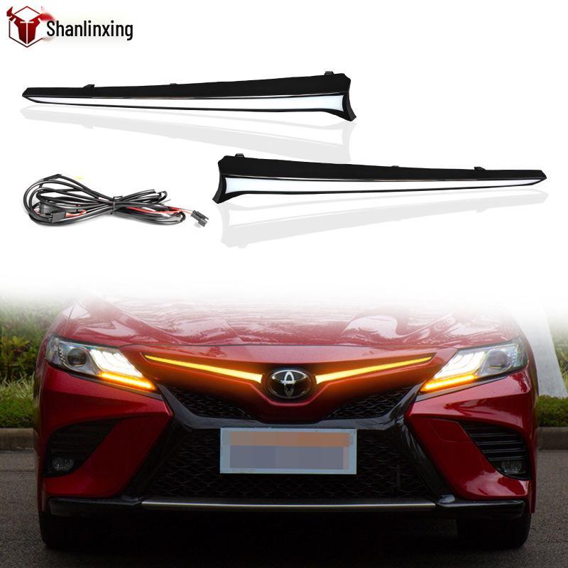 Сетчатые огни на заказ для Toyota Camry 2018-2023, модная и рыцарская версии, 8-е поколение.