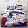 3D Print Kawaii Girl Anime Sexy Girl Comfortable Duvet Cover Pillowcase Bedding Set Children Bedroom Decoration Home Textile