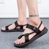 Fashion 2025 New Men's Sandals Summer Leisure Beach Flip Flops Outer Sandals Women Driving Slippers Roman Shoes Gladiator Sandals Lovers