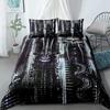 Symphony Dolphins Duvet Cover Set Uk Single Double Queen Us Twin Full King Size Pkm Bed Linen Set
