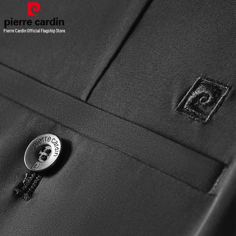 Pierre Cardin Мужские повседневные брюки прямого кроя из ледяного шелка