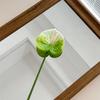 Белые и красные имитационные цветы антуриума, напечатанные на 3D-принтере, для свадебного и домашнего декора
