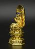 Buddhist supplies Dainichi Nyorai Buddha statue Pure gold medium 7 skin powder [Hiruta store] (2.5 cm)