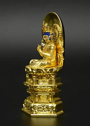 Buddhist supplies Dainichi Nyorai Buddha statue Pure gold medium 7 skin powder [Hiruta store] (2.5 cm)