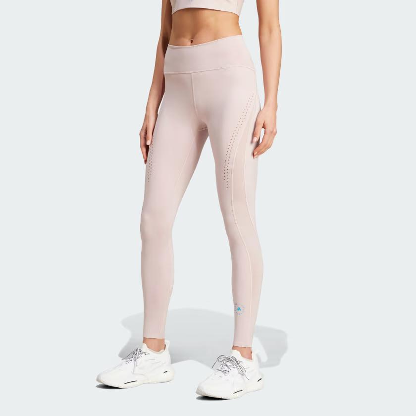 adidas Леггинсы с принтом логотипа Stella McCartney и перфорацией IR9643