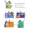 Montessori Baby Cloth Book 0-36M Kids Early Learning Tearing Tail Toy Soft Books Sound Paper Educational Toys Sensory Cloth Book
