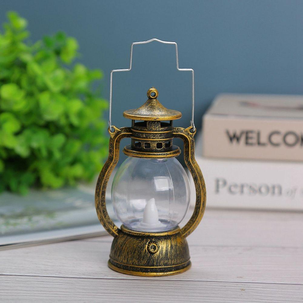 Party Party Supplies Ornament With Hanging Christmas Decoration Oil Lamp Pony Lantern Led Light