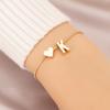 Ins Style Simple Fashion Love Bracelet Personality Design 26 английских букв Ювелирные изделия для рук S069