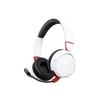 HyperX Cloud Mini Wireless Gaming Headset Flip Mute Mic Up To 25 Hours Audio Safeguard Rotating Ear Cups White 7G8F2AA